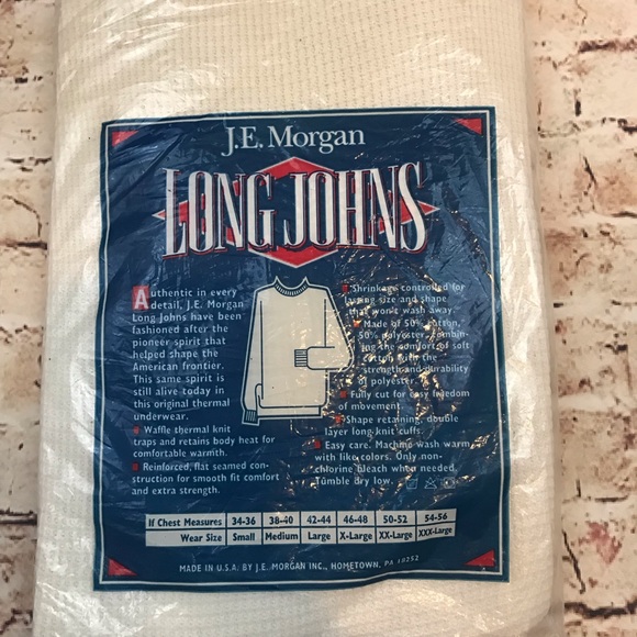 morgan arctex thermal underwear
